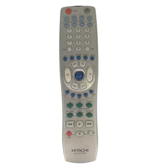 Hitachi CLU-5729TSI Remote Replacement OEM TESTED TURNS ON - Picture 1 of 7